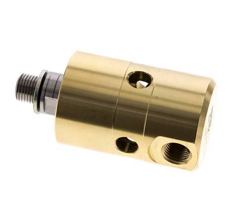 Junta Rotativa G1/4'' Hembra x G1/4'' Macho Izquierda Latón 50bar (702.5psi)
