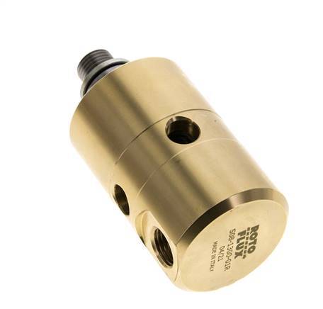 Junta Rotativa G1/4'' Hembra x G1/4'' Macho Izquierda Latón 50bar (702.5psi)