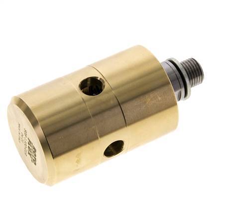 Junta Rotativa G1/4'' Hembra x G1/4'' Macho Izquierda Latón 50bar (702.5psi)