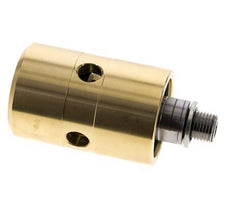 Junta Rotativa G1/4'' Hembra x G1/4'' Macho Izquierda Latón 50bar (702.5psi)