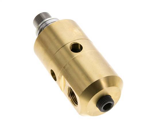 Junta Rotativa G3/8'' Hembra x G3/8'' Macho Izquierda Latón 50bar (702.5psi)