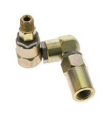 Junta giratoria 3/8'' NPT Macho x 1/2'' NPT Hembra Forma de Z Acero PTFE 350bar (4917.5psi)