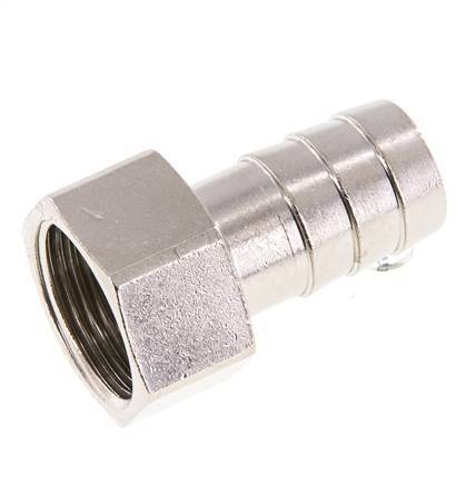 G 3/4'' x 19mm Llave de manguera de latón niquelado 16 Bar