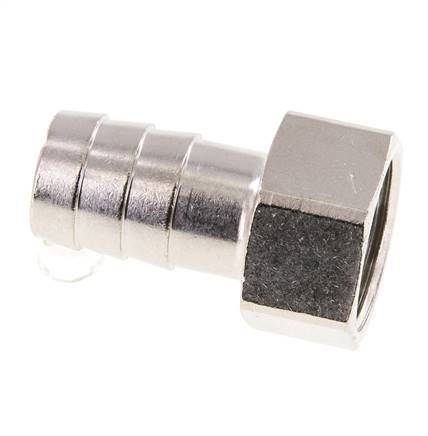 G 3/4'' x 19mm Llave de manguera de latón niquelado 16 Bar