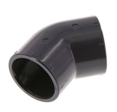 PVC 45deg Elbow Fitting Socket 40x50mm [2 Pieces]