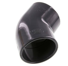 PVC 45deg Elbow Fitting Socket 75x88mm