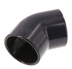 PVC 45deg Elbow Fitting Socket 75x88mm