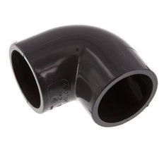 PVC 90deg Elbow Fitting Socket 40x50mm [2 Pieces]