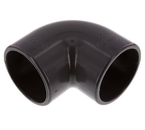 PVC 90deg Elbow Fitting Socket 75x89mm