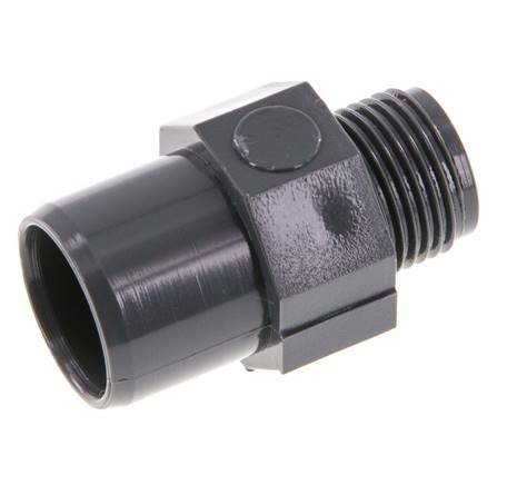 PVC Fitting Female Socket 16x20mm x Male G 3/8'' [5 Pieces]