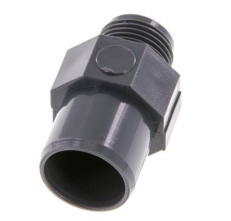 PVC Fitting Female Socket 16x20mm x Male G 3/8'' [5 Pieces]