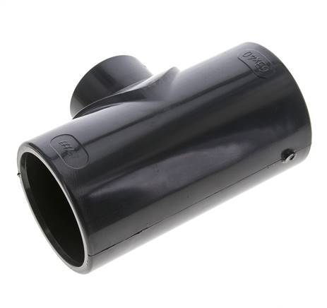 PVC Reducing Tee Fitting Socket 63 to 40mm