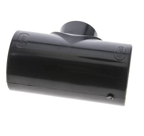 PVC Reducing Tee Fitting Socket 63 to 40mm