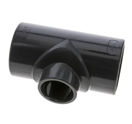 PVC Reducing Tee Fitting Socket 63 to 40mm