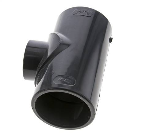 PVC Reducing Tee Fitting Socket 63 to 40mm