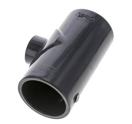 PVC Reducing Tee Fitting Socket 50 to 25mm