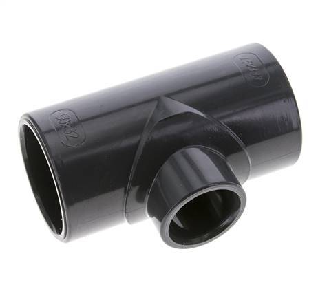 PVC Reducing Tee Fitting Socket 50 to 32mm