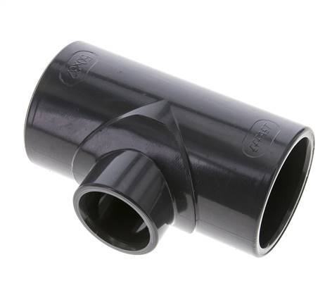 PVC Reducing Tee Fitting Socket 50 to 32mm
