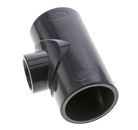 PVC Reducing Tee Fitting Socket 50 to 32mm