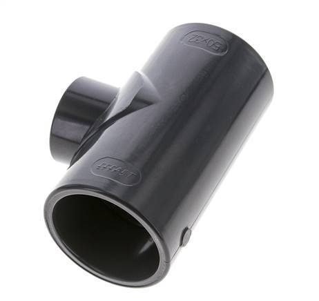 PVC Reducing Tee Fitting Socket 50 to 32mm