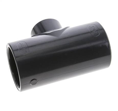 PVC Reducing Tee Fitting Socket 50 to 32mm