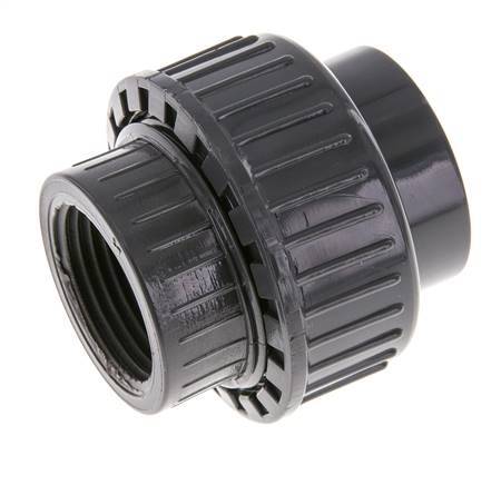 PVC Union Fitting Female Socket 32mm x Female Rp 1'' EPDM