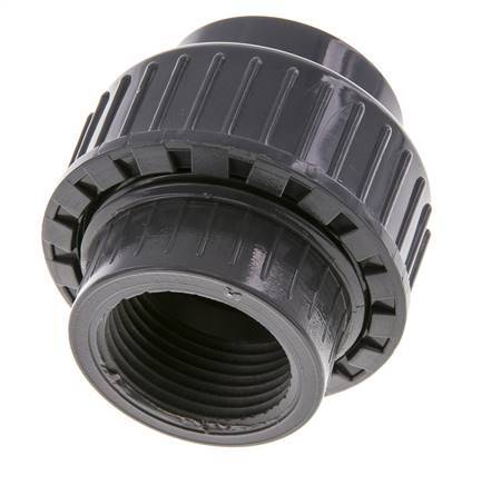 PVC Union Fitting Female Socket 32mm x Female Rp 1'' EPDM