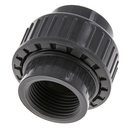 PVC Union Fitting Female Socket 32mm x Female Rp 1'' FKM