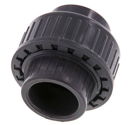 PVC Union Fitting Socket 25x54mm FKM