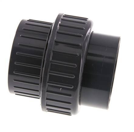 PVC Union Fitting Socket 63x99mm FKM