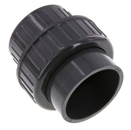 PVC Union Fitting Socket 63x99mm FKM