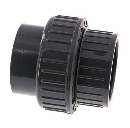 PVC Union Fitting Socket 63x99mm FKM