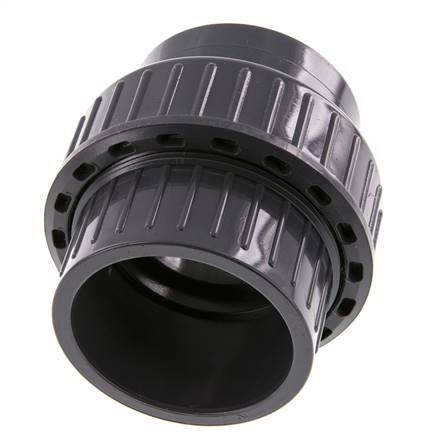 PVC Union Fitting Socket 63x99mm FKM