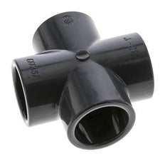 PVC Cross Fitting Socket 32x42mm