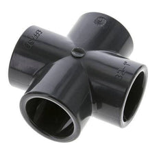 PVC Cross Fitting Socket 32x42mm