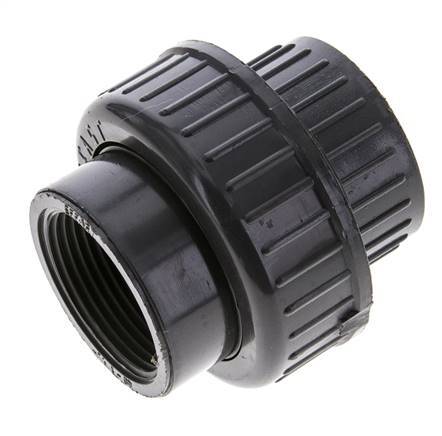 PVC Union Fitting Female Rp 1 1/4'' FKM