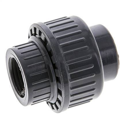 PVC Union Fitting Female Rp 1/2'' EPDM