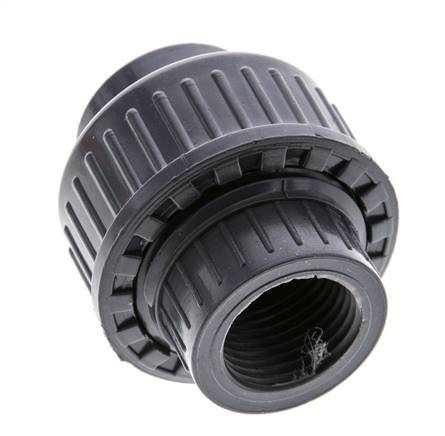 PVC Union Fitting Female Rp 1/2'' EPDM