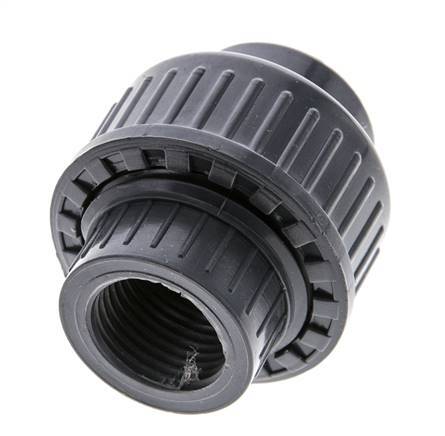 PVC Union Fitting Female Rp 1/2'' EPDM