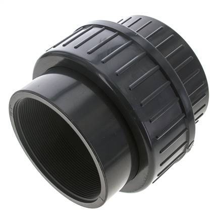 PVC Union Fitting Female Rp 4'' FKM