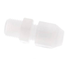 2x4mm & R1/8'' PP Straight Hose Fitting with Male Threads 10bar/145psi [2 Pieces]