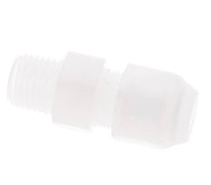 6x8mm & R1/4'' PP Straight Hose Fitting with Male Threads 10bar/145psi [2 Pieces]