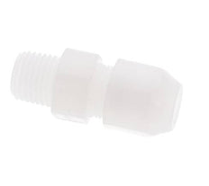 6x8mm & R1/4'' PVDF Straight Hose Fitting with Male Threads 10bar/145psi