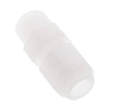 6x8mm & G1/8'' PP Straight Hose Fitting with Male Threads 10bar/145psi [2 Pieces]