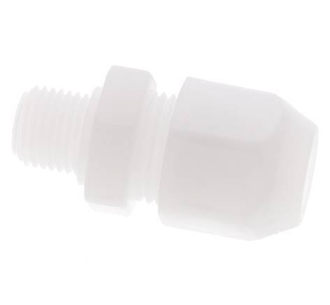 9x12mm & G1/4'' PP Straight Hose Fitting with Male Threads 10bar/145psi
