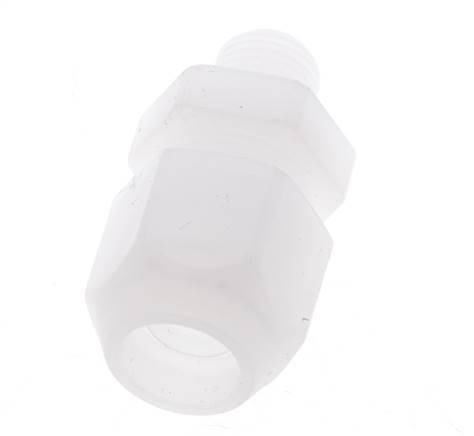 12x14mm & G1/4'' PP Straight Hose Fitting with Male Threads 10bar/145psi