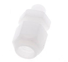 12x14mm & G1/4'' PP Straight Hose Fitting with Male Threads 10bar/145psi
