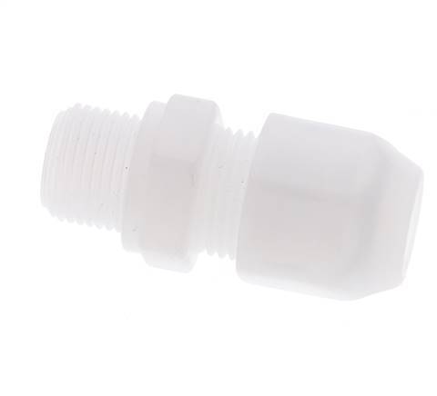 10x12mm & G3/8'' PP Straight Hose Fitting with Male Threads 10bar/145psi