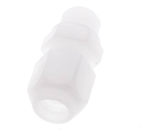 10x12mm & G3/8'' PP Straight Hose Fitting with Male Threads 10bar/145psi