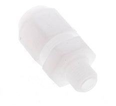 12x14mm & G1/2'' PP Straight Hose Fitting with Male Threads 10bar/145psi